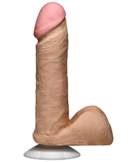 Realistic Cock With Balls 6″ Vanilla
