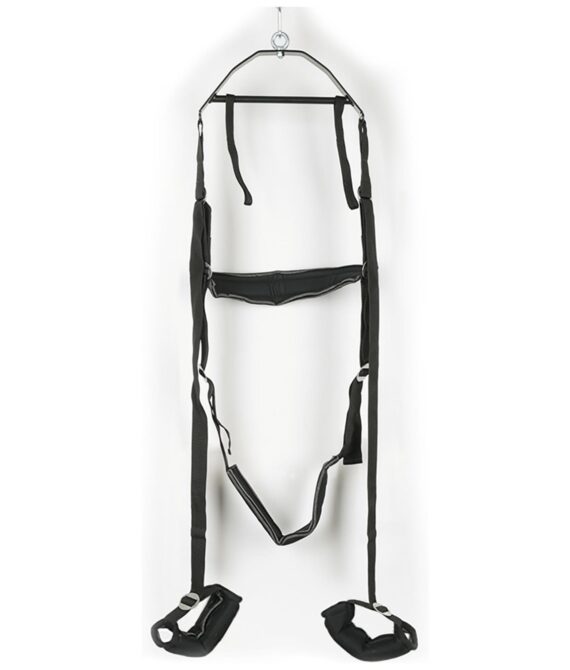 Bad Kitty Sex Swing w. Flogger and Blindfold