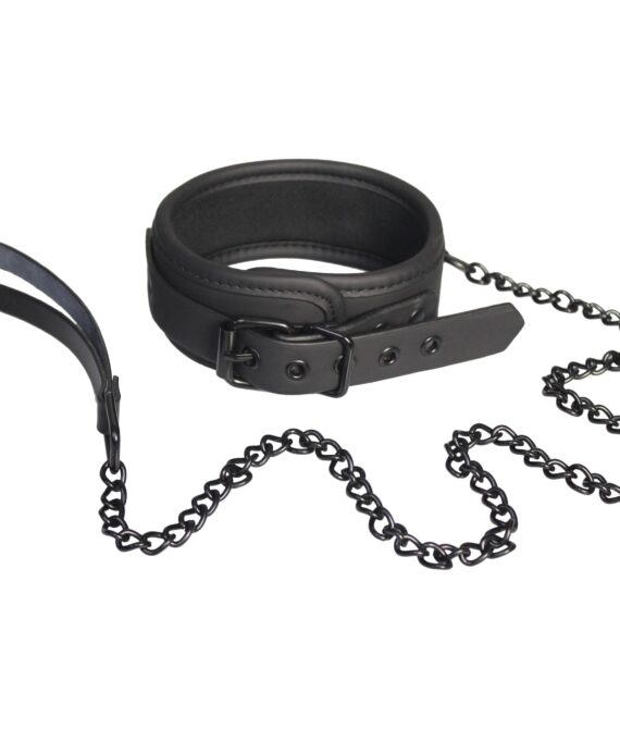 Blaze Collar and Leash Black