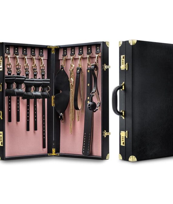 Temptasia Safe Word Bondage Kit With Suitcase Black