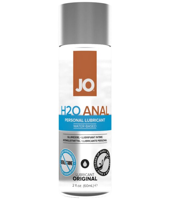 JO Anal H2O Waterbased Lube 60 ml