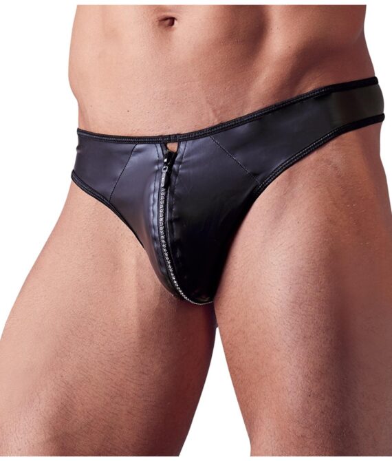 Men’s G-String with Strass Zipper L