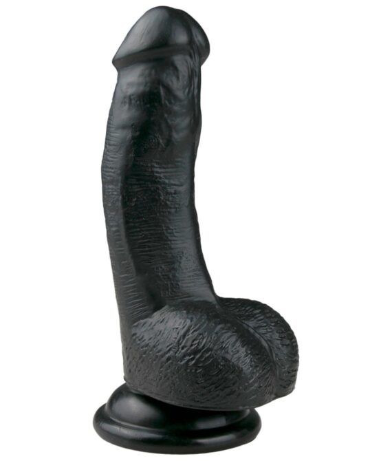 Realistic Dildo Black 15 cm