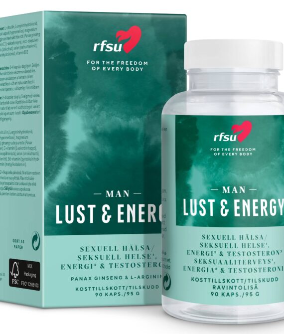 RFSU Lust & Energi Kosttillskott Man
