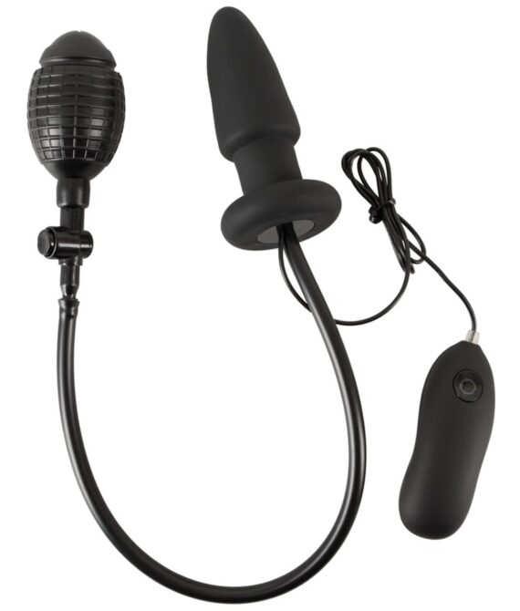 Inflatable + Vibrating Butt plug