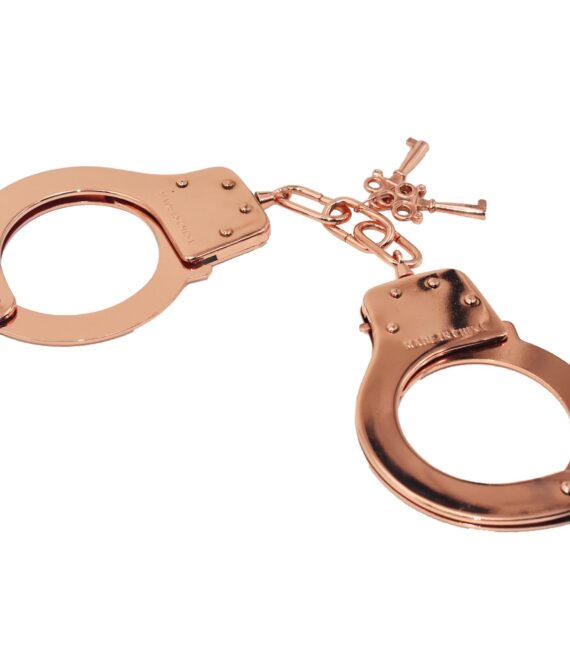 Metal Handcuffs Rose Gold