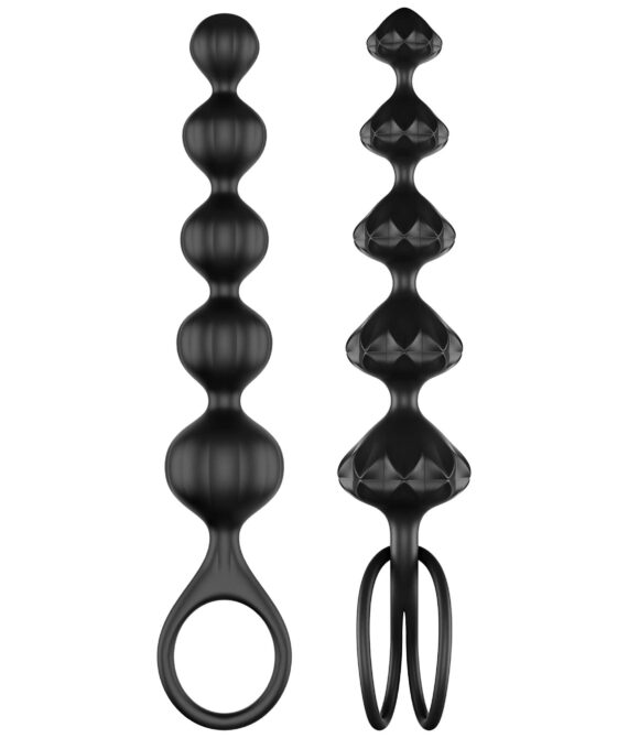 Satisfyer – Love Beads Soft Silicone Black