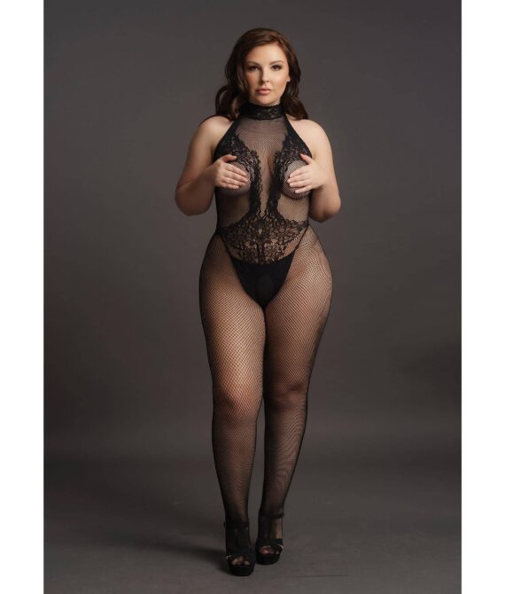Le Désir Fishnet Lace Bodystocking  OSX