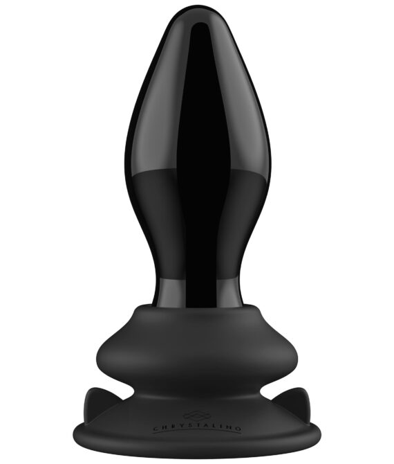 Stretchy Glass Vibrator Buttplug