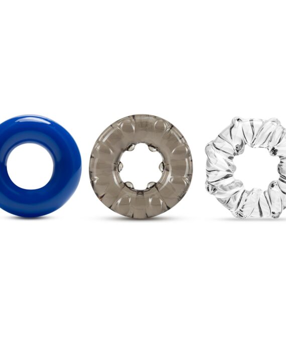 Stay Hard Triple Stretch 3pack Cockrings