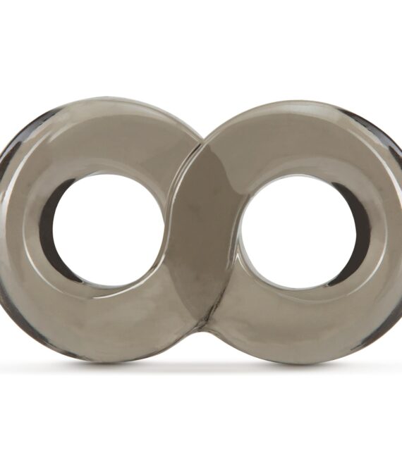 Stay Hard Cock Ring And Ball Strap Black