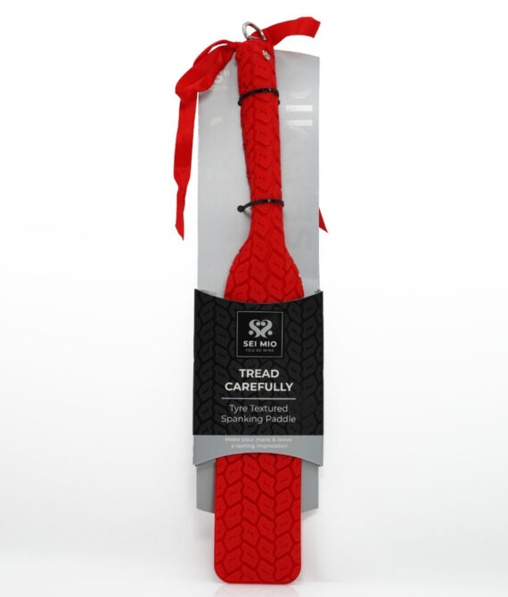 Sei Mio Tyre Paddle Hairbrush – Red