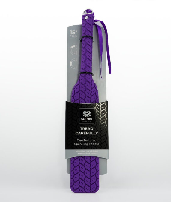 Sei Mio Tyre Paddle Hairbrush – Purple