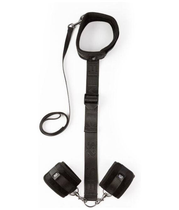 Sei Mio Neck Firmly In Check Adjustable Neck And Wrist Restraint Kit