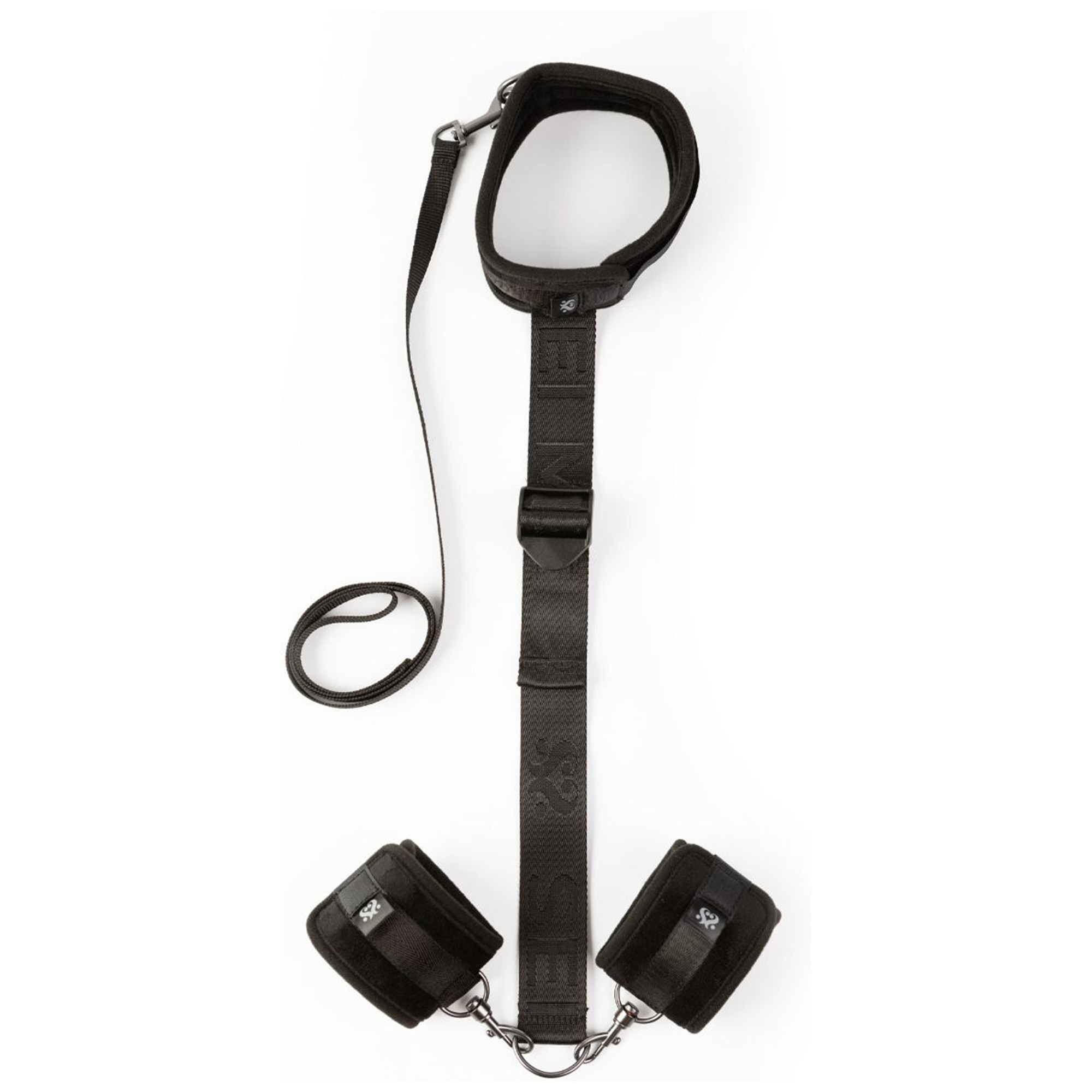 Sei Mio Neck Firmly In Check Adjustable Neck And Wrist Restraint Kit
