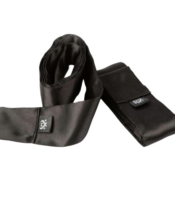 Sei Mio Nights In Tied Satin 2-Piece Silk Sash Restraints