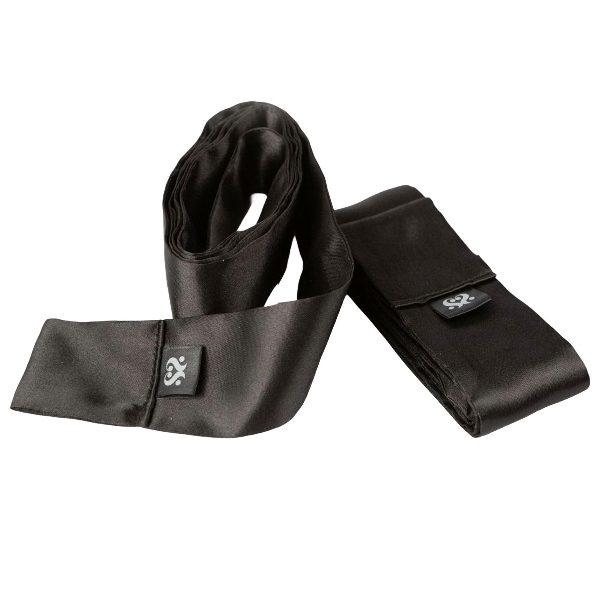 Sei Mio Nights In Tied Satin 2-Piece Silk Sash Restraints