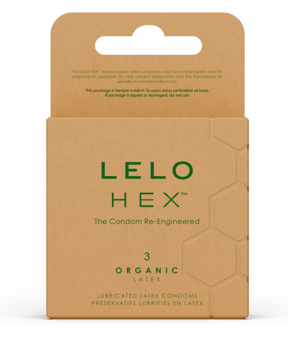 LELO HEX Original Condoms – 3 Pack