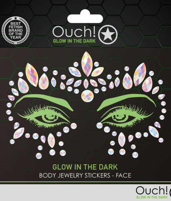 Ouch! – Body Jewelry Stickers Face – 3