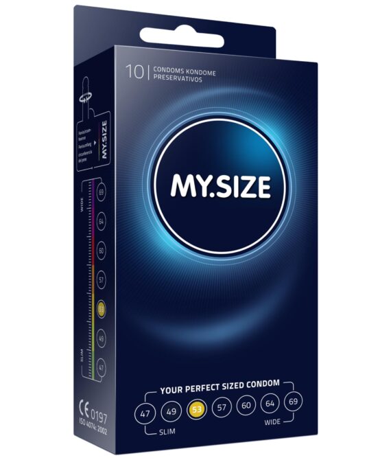 My Size Kondom 53 mm – 10-pack