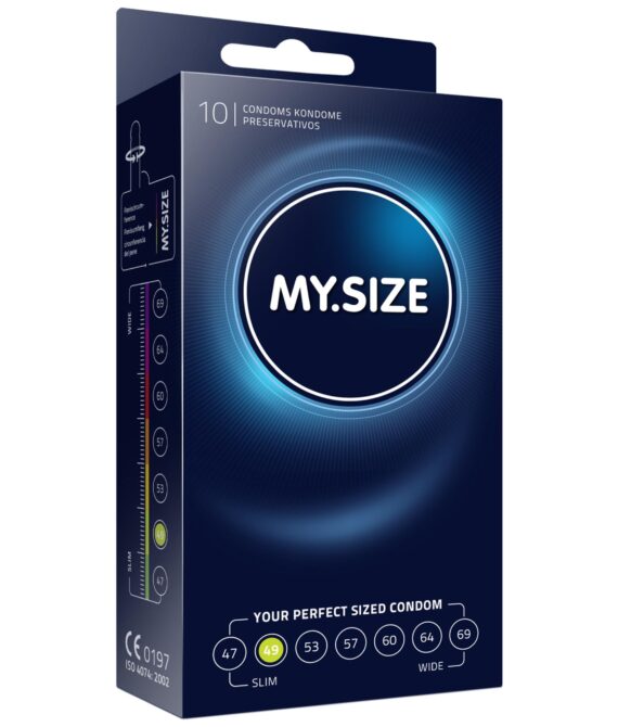 My Size Kondom 49 mm – 10-pack