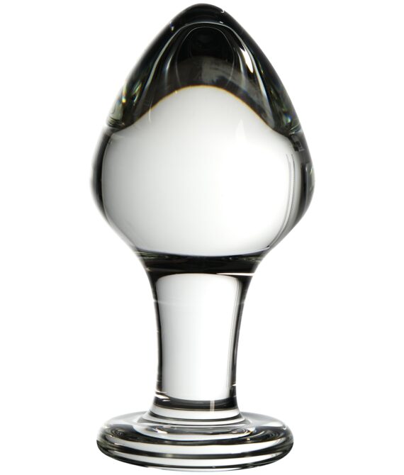 Icicles No 25 Glas Buttplug 9,5 cm    – Klar