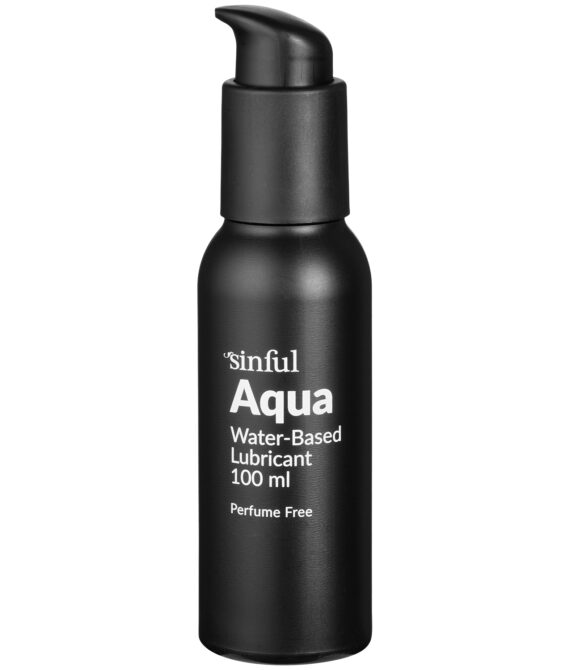 Sinful Aqua Vandbaseret Glidecreme 100 ml     – Klar