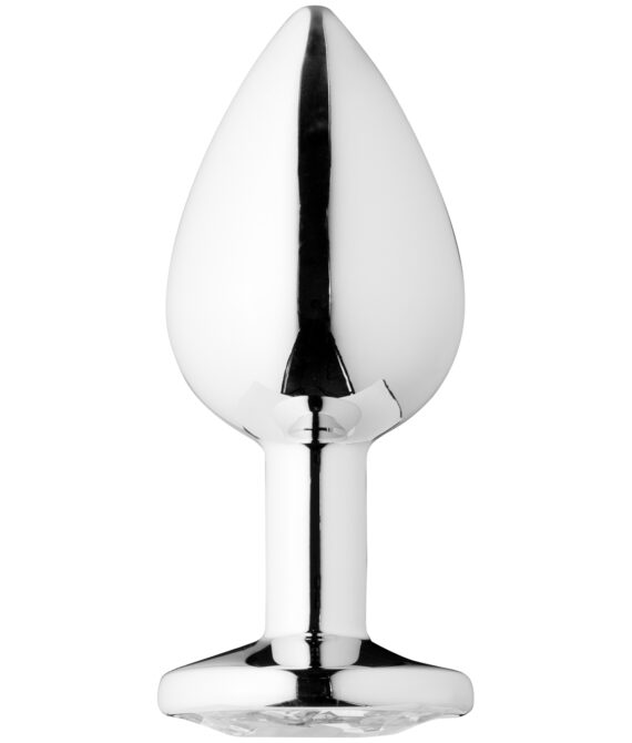 Sinful Jewel Metal Butt Plug Lille 7 cm   – Klar