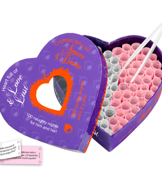 Tease&Please Heart Full of Love and Lust Erotisk Spil til Par   – Lilla