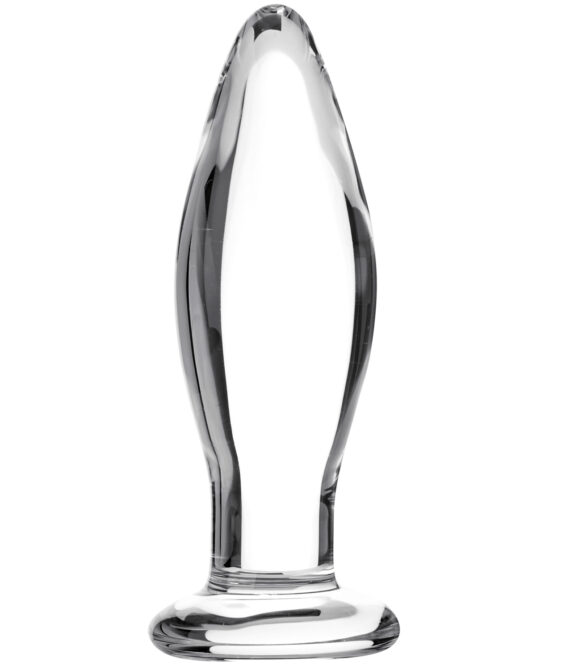 Sinful BumBum Glas Butt Plug Medium 12 cm – Klar