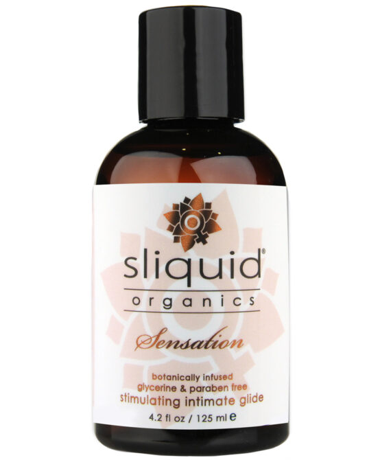 Sliquid Organic Sensations Glidecreme 125 ml     – Klar