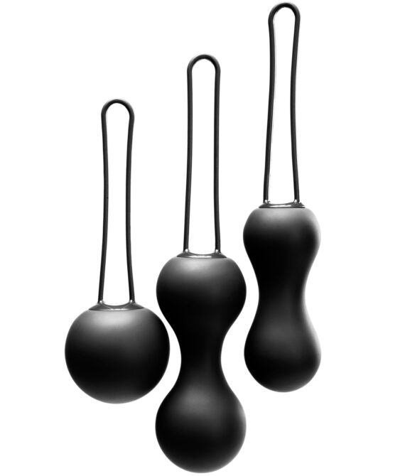 Je Joue Ami Bækkenbundskugler 3 stk      – Sort