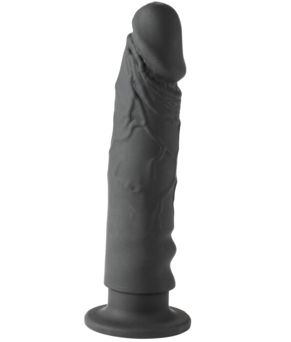 Baseks Slimline Begynder Anal Dildo Medium 16 cm   – Sort