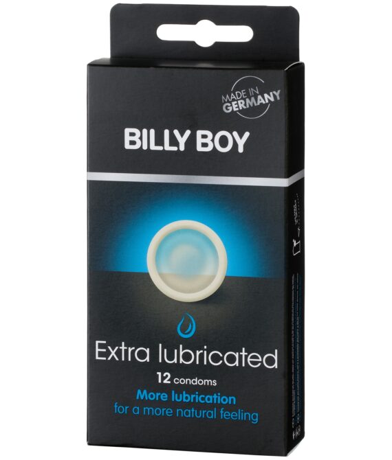 Billy Boy Extra Lubricated Kondomer 12 stk     – Klar