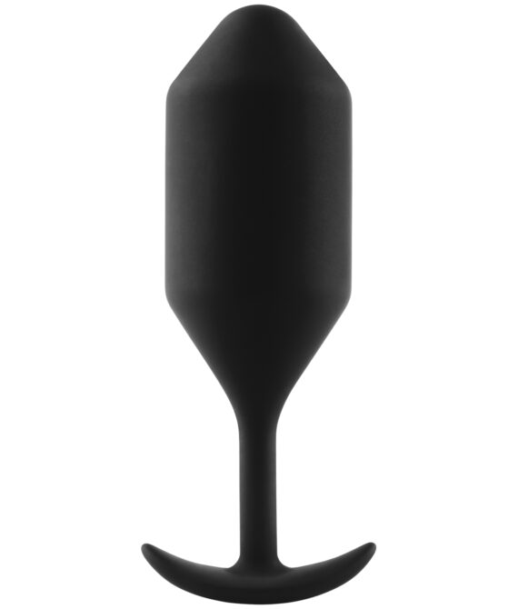 b-Vibe Snug Plug 4 Butt Plug 14 cm   – Sort