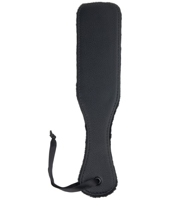 Obaie Blød Kunstlæder Spanking Paddle      – Sort