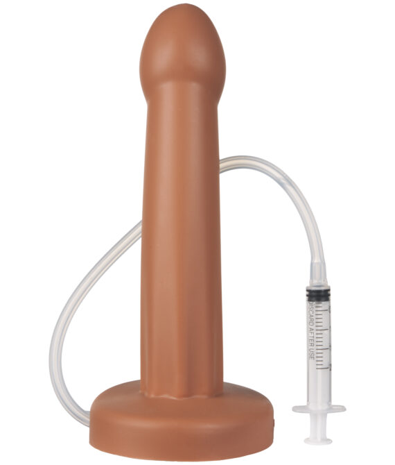 Tantus Pop Sprøjtedildo 18,5 cm      – Lysebrun