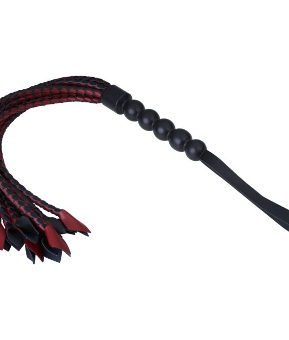 Sportsheets Saffron Flettet Flogger 78 cm     – Flere farver