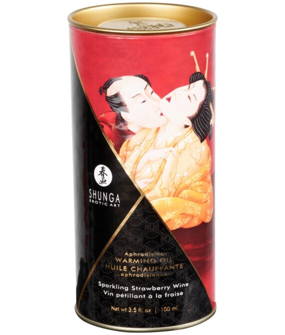 Shunga Aphrodisiac Varmende Olie 100 ml     – Rød