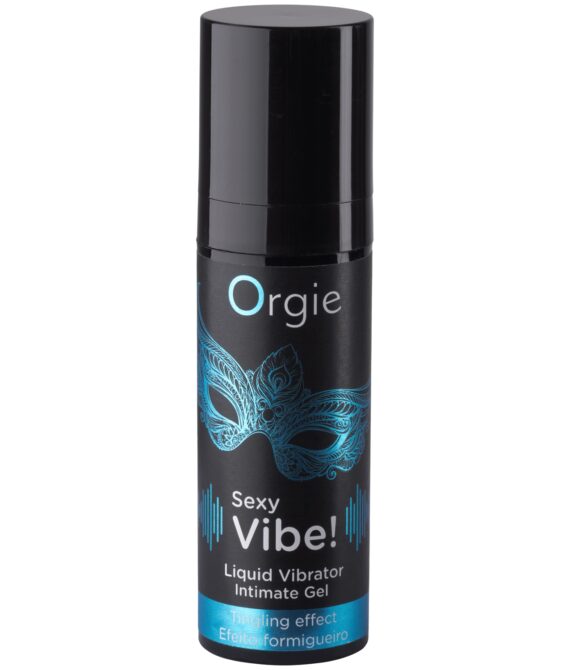 Orgie Sexy Vibe! Liquid Vibrator Intimgel 15 ml   – Blå