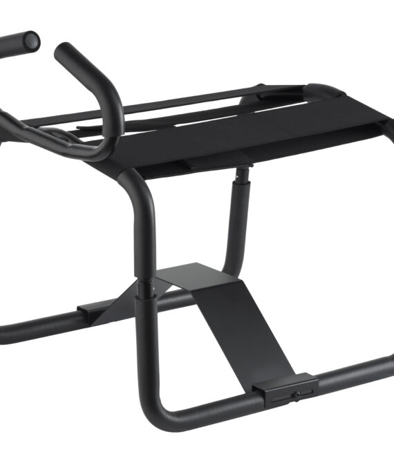 Obaie Bouncing Sexstol med Håndtag og Dildo Base   – Sort