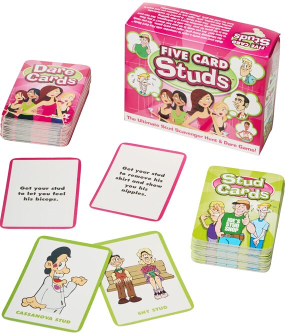 Ball and Chain Five Card Studs Kortspil      – Flere farver