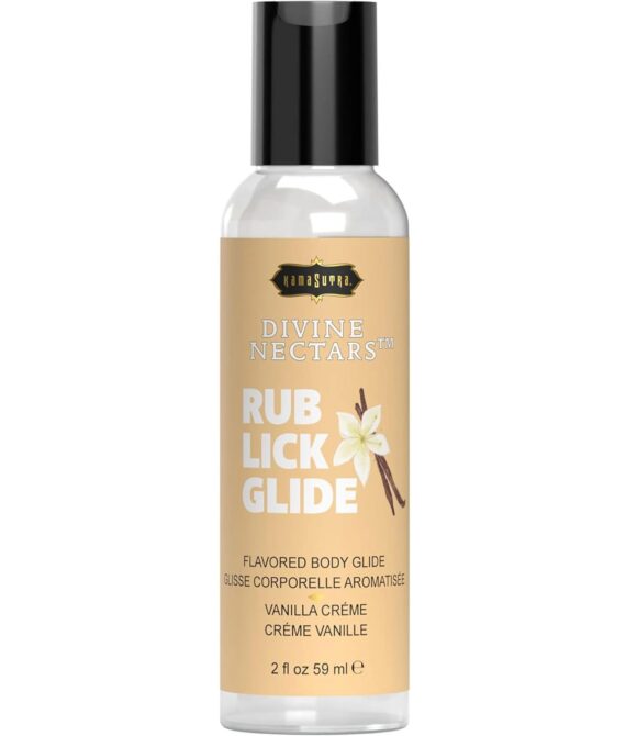 Kama Sutra Divine Nectars Vandbaseret Gel med Smag 59 ml   – Klar