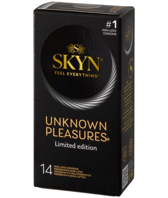 SKYN Unknown Pleasures Kondomer 14 stk     – Klar