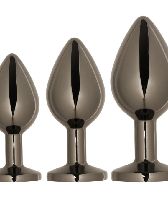 Playboy Pleasure 3 Ways Anal Træningssæt      – Grå