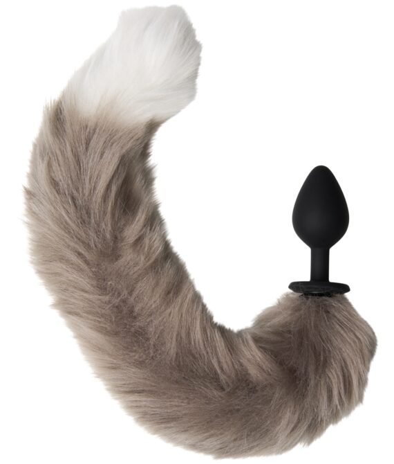 Icon Brands Foxy Rævehale Buttplug       – Sølv