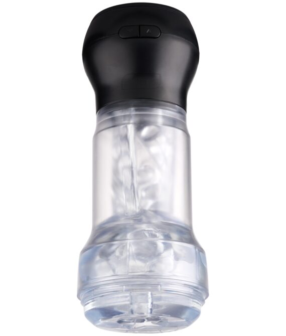 Kiiroo Feel Pocket Crystal Stroker med PowerBlow Sugekop Kombi   – Klar