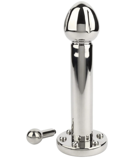 Mr. Steel Reamer Dildo Rotator 21 cm     – Sølv
